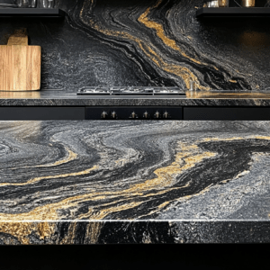 Titanium Gold Graniet