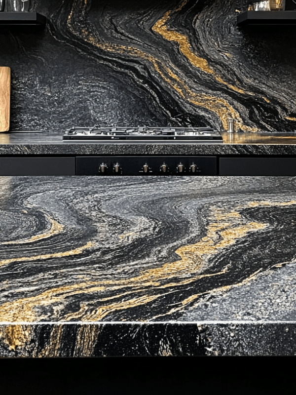 Titanium Gold Graniet