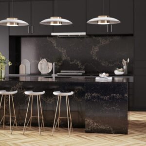 Vanilla Noir composiet in Keuken