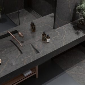 Bohemian Flame Silestone composiet Aanrechtbladen