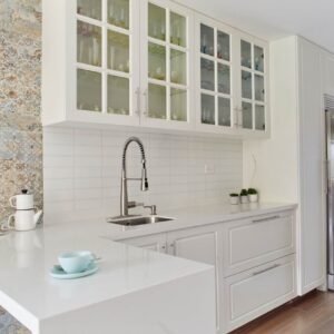 Composiet Aanrechtbladen Silestone Miami White