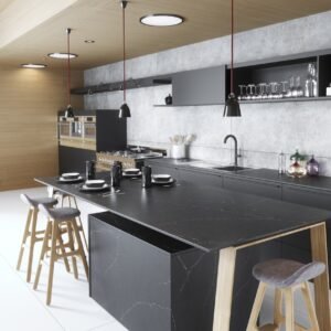 Composiet Werkbladen Silestone Charcoal Soapstone