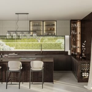 Composiet Werkbladen Silestone Château Brown
