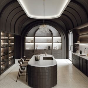 Composiet keukenbladen Silestone Rivière Rose