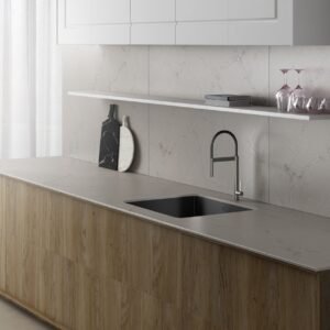 Composiet keukenbladen Silestone Victorian Silver