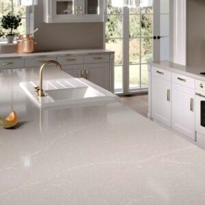 Desert Silver Silestone composiet keukenbladen