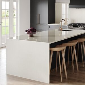 Linen Cream Silestone composiet keukenbladen