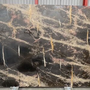 Marmeren Bronze Fantasy Leather Finish Aanrechtbladen