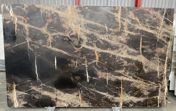 Marmeren Bronze Fantasy Leather Finish Aanrechtbladen