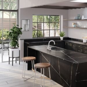 Silestone Et Noir composiet Aanrechtbladen