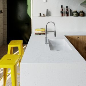 Silestone Lime Delight composiet keukenbladen