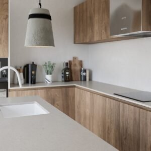 Silestone Motion Grey composiet keukenbladen