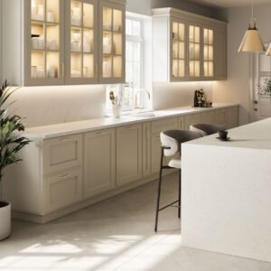Silestone Persian White composiet Aanrechtbladen