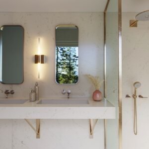 Silestone Persian White composiet Aanrechtbladen