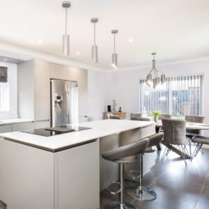 Silestone Stellar Blanco13 composiet keukenbladen