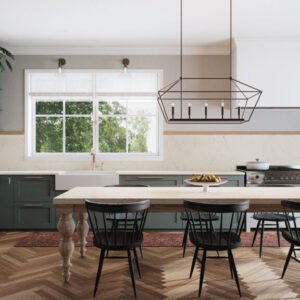Caesarstone 5112 Aterra Blanca composiet Werkbladen