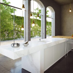 Composiet Aanrechtbladen Caesarstone 5131 Calacatta Nuvo  