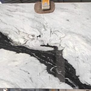 Panda White Kwartsiet Aanrechtbladen
